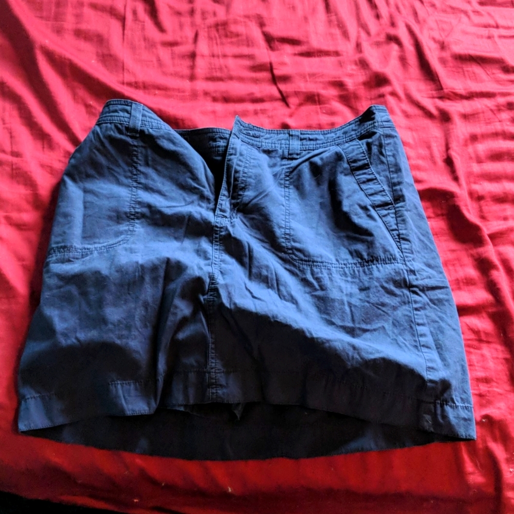 Dark blue skort